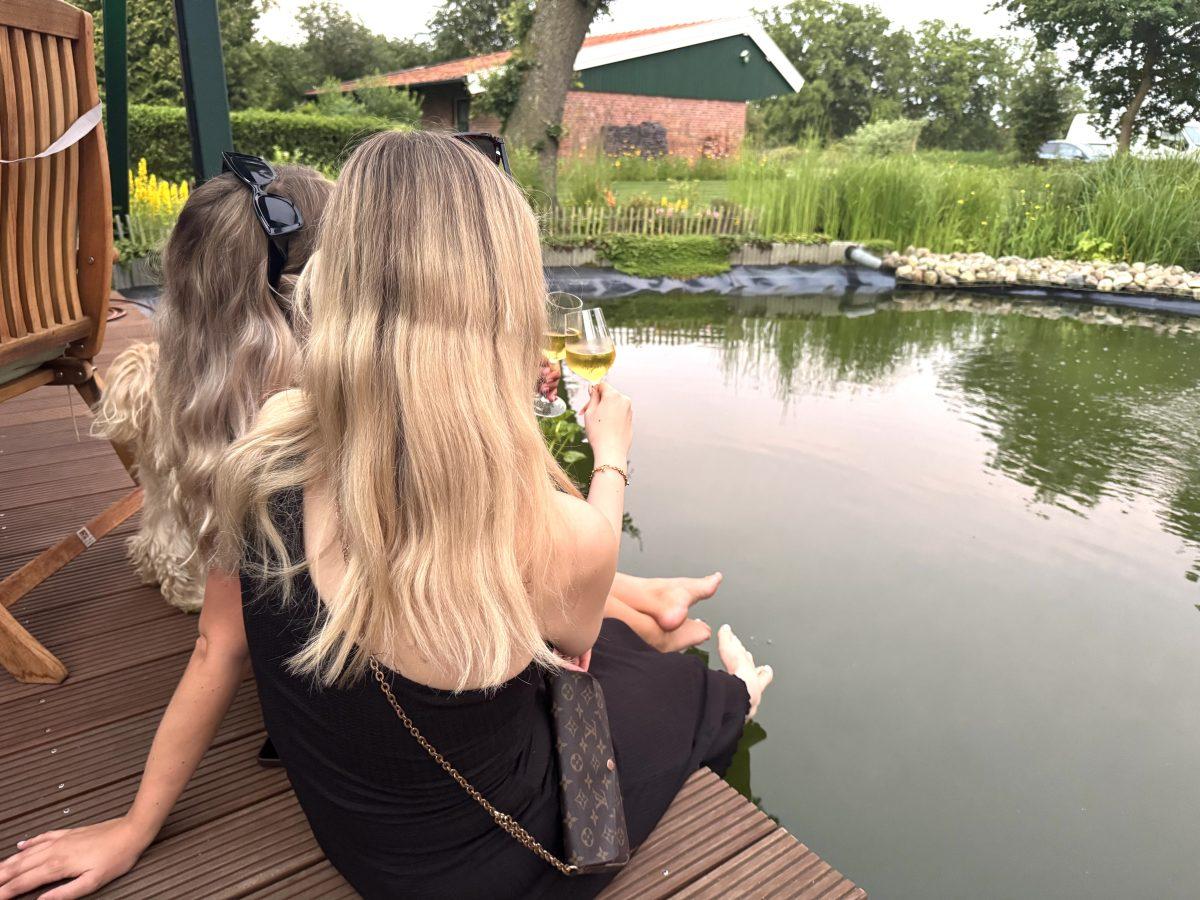 Landhaus mit Wintergarten und Schwimmteich